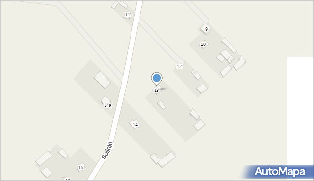 Solinki, Solinki, 13, mapa Solinki