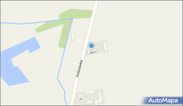 Solistówka, Solistówka, 26A, mapa Solistówka