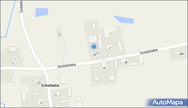 Solistówka, Solistówka, 50, mapa Solistówka