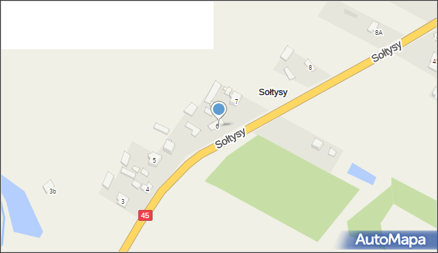 Sołtysy, Sołtysy, 6a, mapa Sołtysy