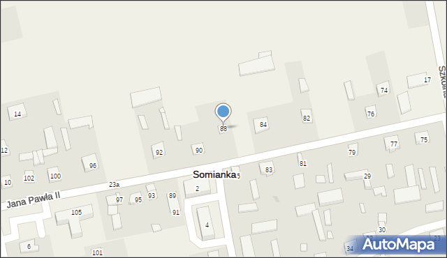 Somianka-Parcele, Somianka-Parcele, 19, mapa Somianka-Parcele