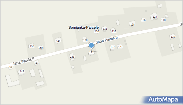 Somianka-Parcele, Somianka-Parcele, 51, mapa Somianka-Parcele