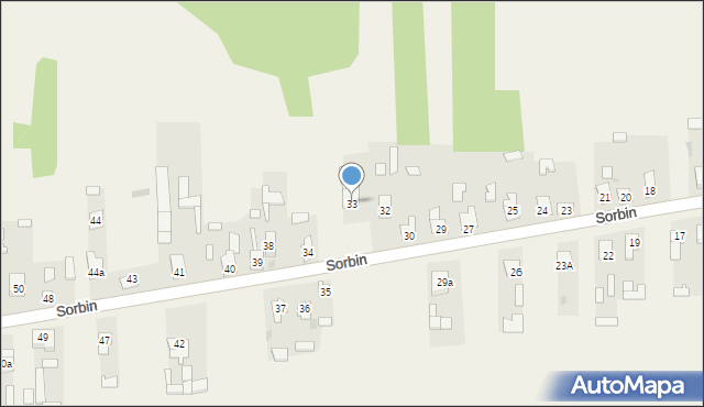 Sorbin, Sorbin, 33, mapa Sorbin