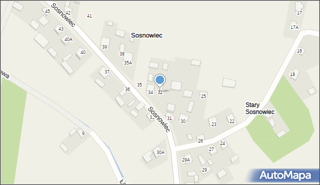 Sosnowiec, Sosnowiec, 32, mapa Sosnowca