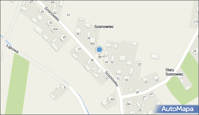 Sosnowiec, Sosnowiec, 35, mapa Sosnowca