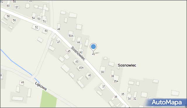 Sosnowiec, Sosnowiec, 41, mapa Sosnowca