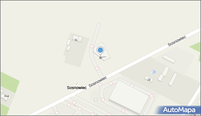 Sosnowiec, Sosnowiec, 30, mapa Sosnowca
