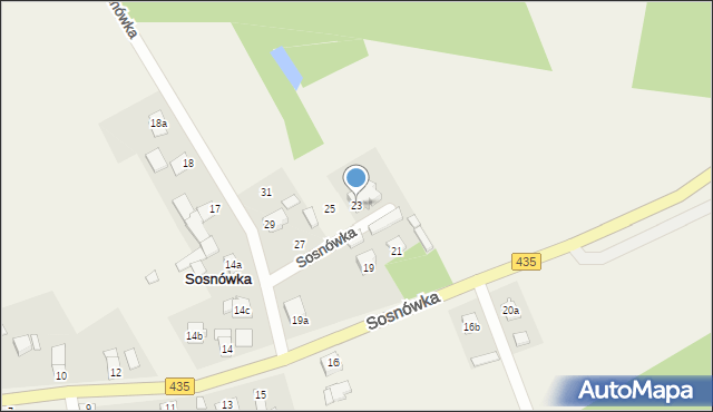 Sosnówka, Sosnówka, 23, mapa Sosnówka