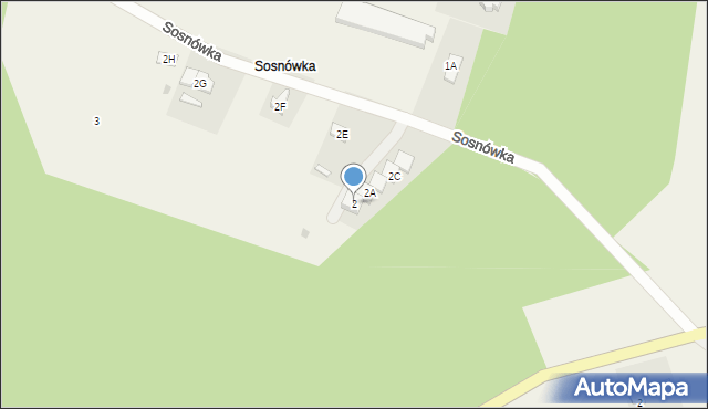 Sosnówka, Sosnówka, 2, mapa Sosnówka