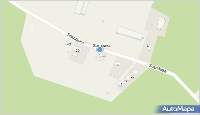 Sosnówka, Sosnówka, 2F, mapa Sosnówka