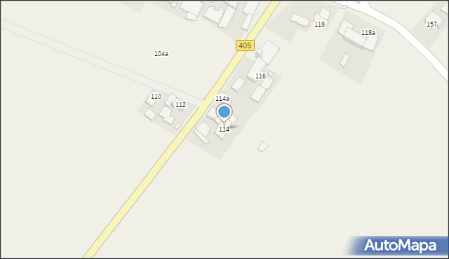 Sowin, Sowin, 114, mapa Sowin