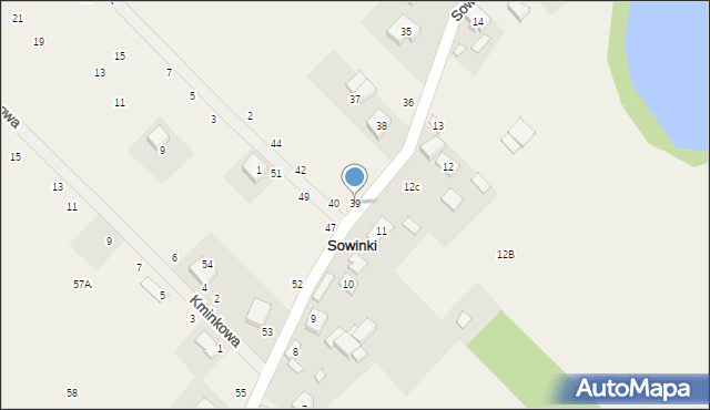 Sowinki, Sowinki, 39, mapa Sowinki