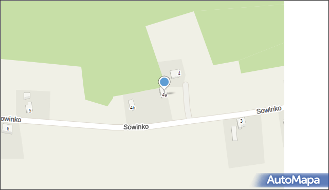 Sowinko, Sowinko, 4a, mapa Sowinko