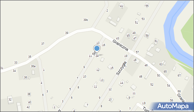 Starowola, Sowy, 14, mapa Starowola