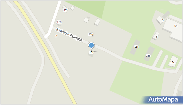 Strzyżów, Sobieskiego, 15f, mapa Strzyżów