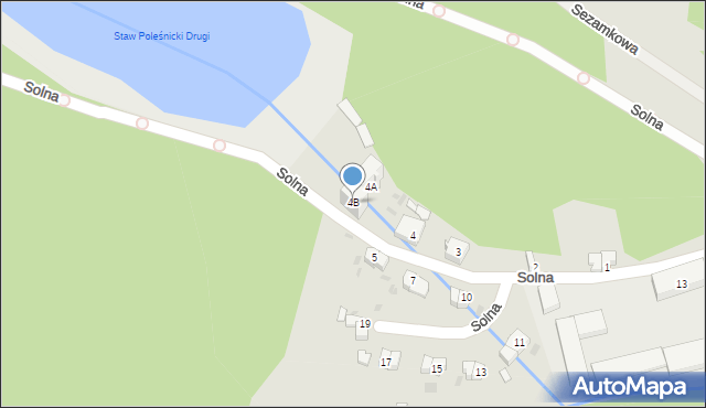 Świebodzice, Solna, 4B, mapa Świebodzice