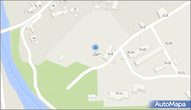 Szprotawa, Sobieskiego, 51/9, mapa Szprotawa