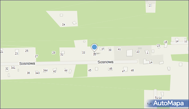 Włodzimierz, Sosnowa, 35, mapa Włodzimierz