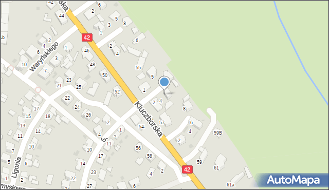 Wołczyn, Sobótki, 6, mapa Wołczyn