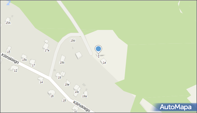 Zagórnik, Solakiewicza Leszka, ks., 1, mapa Zagórnik