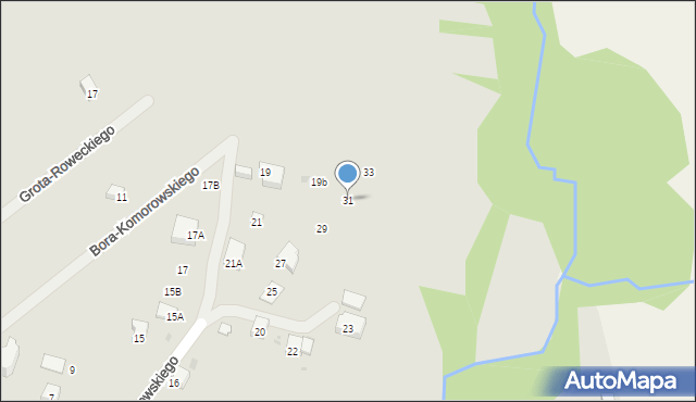 Żywiec, Sosabowskiego Stanisława Franciszka, gen., 31, mapa Żywiec