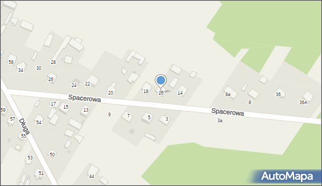 Czartajew, Spacerowa, 16, mapa Czartajew