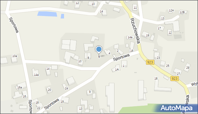 Dzimierz, Sportowa, 6, mapa Dzimierz