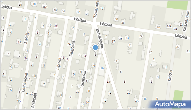 Gałków Mały, Sporna, 4, mapa Gałków Mały