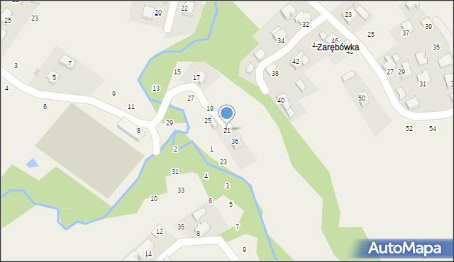 Izdebnik, Sportowa, 21, mapa Izdebnik