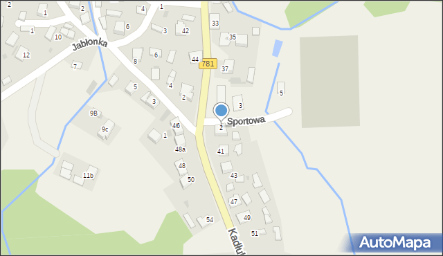 Jankowice, Sportowa, 2, mapa Jankowice