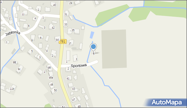 Jankowice, Sportowa, 5, mapa Jankowice