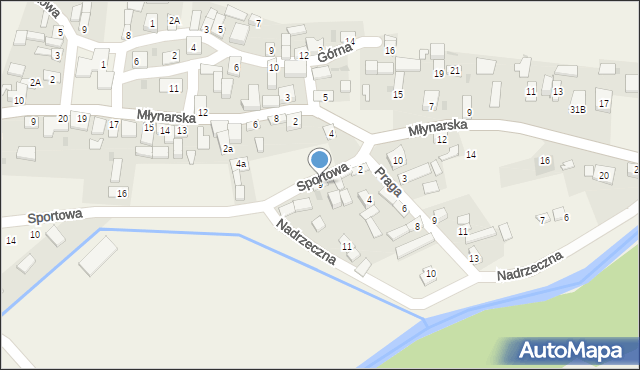 Janowiec, Sportowa, 9, mapa Janowiec