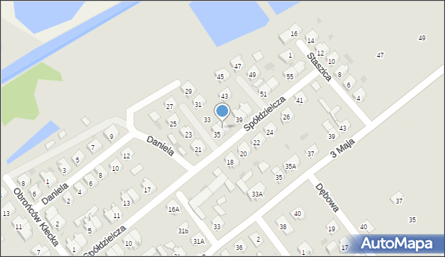 Janowiec Wielkopolski, Spółdzielcza, 37, mapa Janowiec Wielkopolski