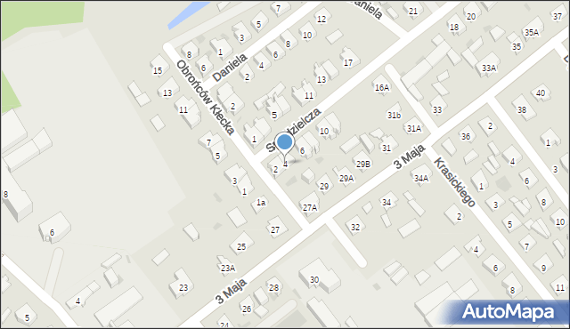 Janowiec Wielkopolski, Spółdzielcza, 4, mapa Janowiec Wielkopolski