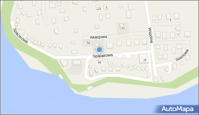 Jaromierz, Spacerowa, 9, mapa Jaromierz