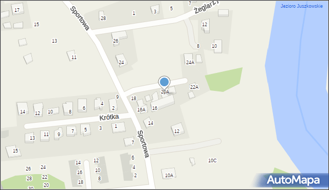 Juszkowo, Sportowa, 22B, mapa Juszkowo