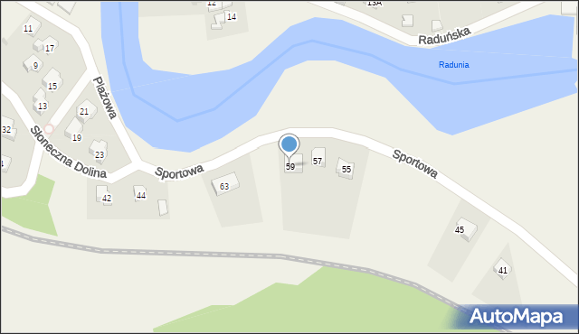 Juszkowo, Sportowa, 59, mapa Juszkowo