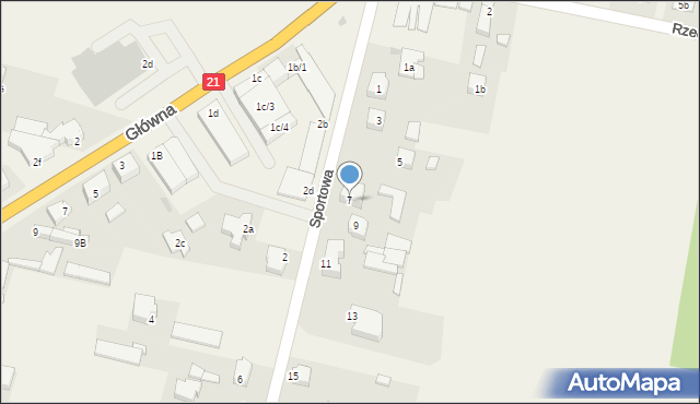 Kobylnica, Sportowa, 7, mapa Kobylnica