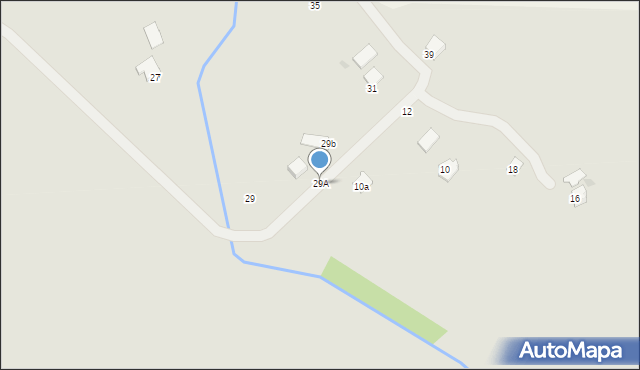 Krosno, Sportowa, 29A, mapa Krosna