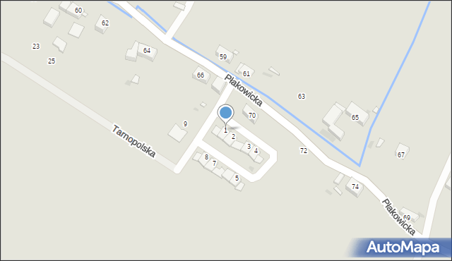 Lwówek Śląski, Spokojna, 1, mapa Lwówek Śląski