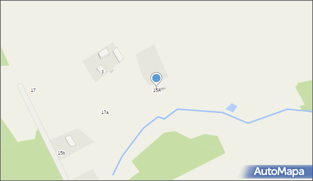 Mierzeszyn, Spacerowa, 15A, mapa Mierzeszyn