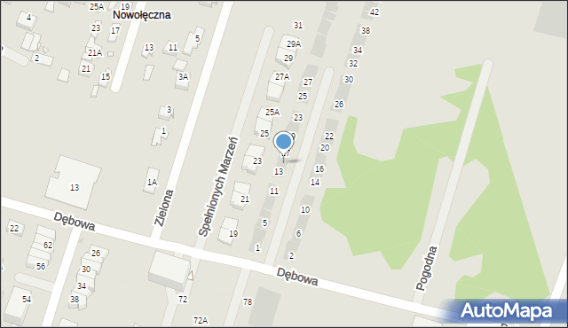 Nowy Dwór Mazowiecki, Spełnionych Marzeń, 15, mapa Nowy Dwór Mazowiecki