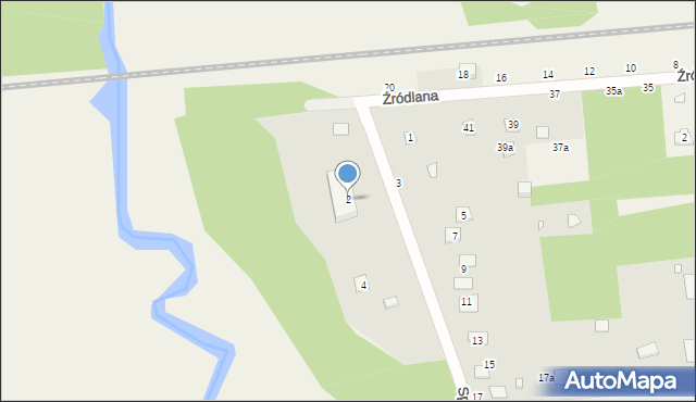 Nowy Prażmów, Spacerowa, 2, mapa Nowy Prażmów