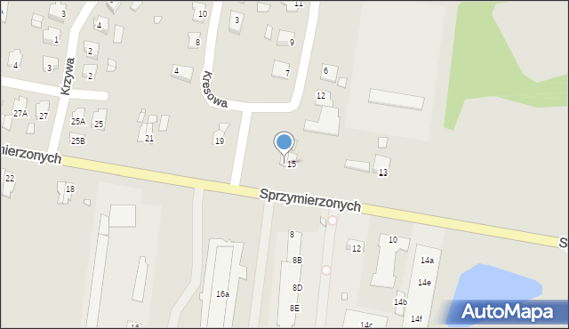 Pasłęk, Sprzymierzonych, 17, mapa Pasłęk