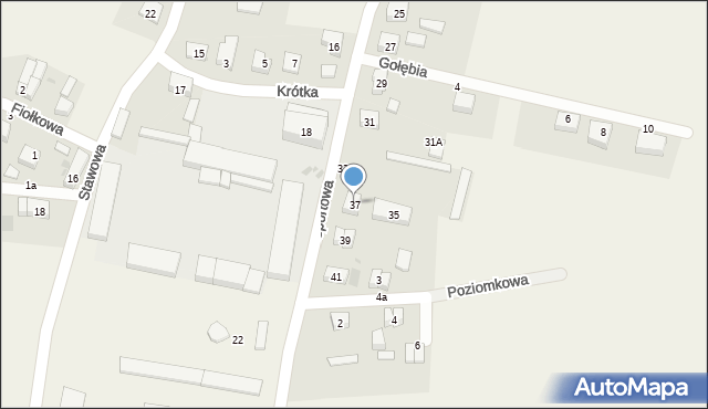 Piecowice, Sportowa, 37, mapa Piecowice