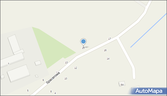 Podgórzyn, Spacerowa, 15, mapa Podgórzyn