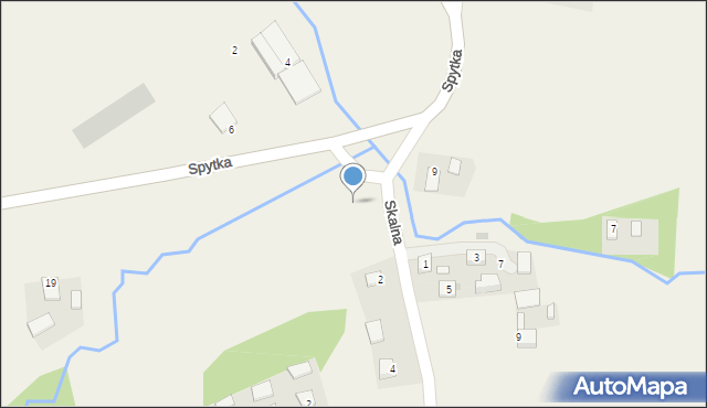 Poręba Spytkowska, Spytka, kasztelana, 7, mapa Poręba Spytkowska