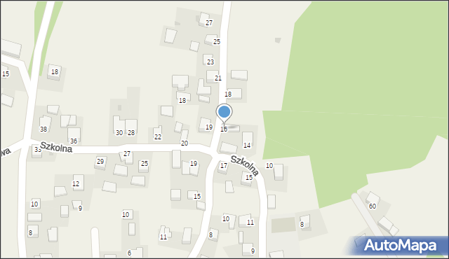 Radwanowice, Spacerowa, 16, mapa Radwanowice