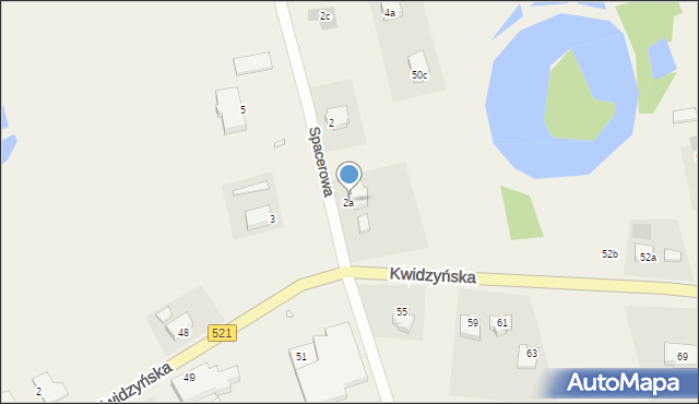 Rakowiec, Spacerowa, 2a, mapa Rakowiec