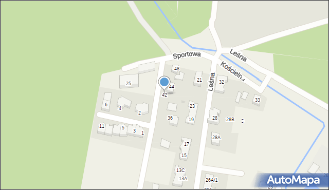 Rotmanka, Sportowa, 42, mapa Rotmanka